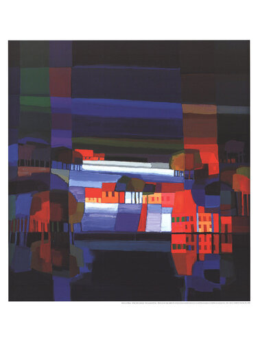 Winter at the Waterslide by Ton Schulten, 版畫 for Sale on Singulart