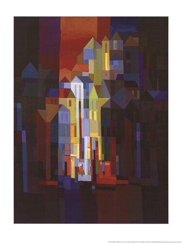 Town by Night von Ton Schulten, Druck kaufen auf Singulart