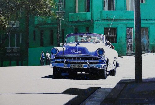 Green Light di Dwight Baird, Pittura in vendita su Singulart