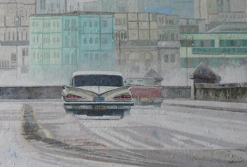 Ride the Mist di Dwight Baird, Pittura in vendita su Singulart