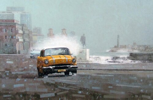 Riders on the storm di Dwight Baird, Pittura in vendita su Singulart