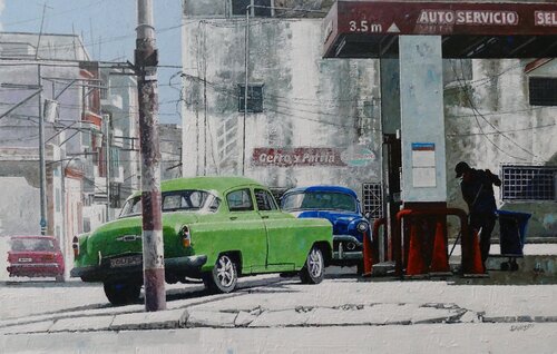 Cerro y Patria van Dwight Baird, Schilderij te koop op Singulart