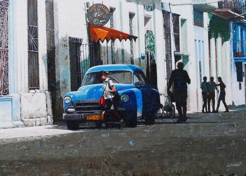 Shadowland van Dwight Baird, Schilderij te koop op Singulart