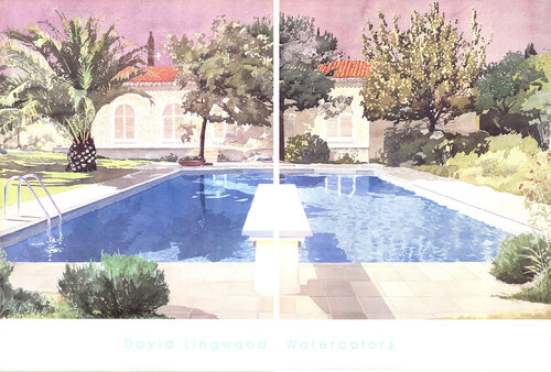 La Piscine/The Pool par David Lingwood, Édition en vente sur Singulart