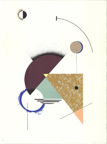 Shock Blue Black Hole von Krista Rosenkilde, Druck kaufen auf Singulart