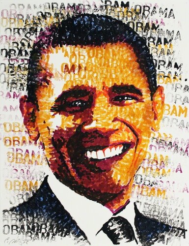 Obama de Chris Britz, Pintura a la venta en Singulart