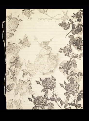 El jardín de la reina par Mari Carmen Carrillo, Œuvre sur papier en vente sur Singulart