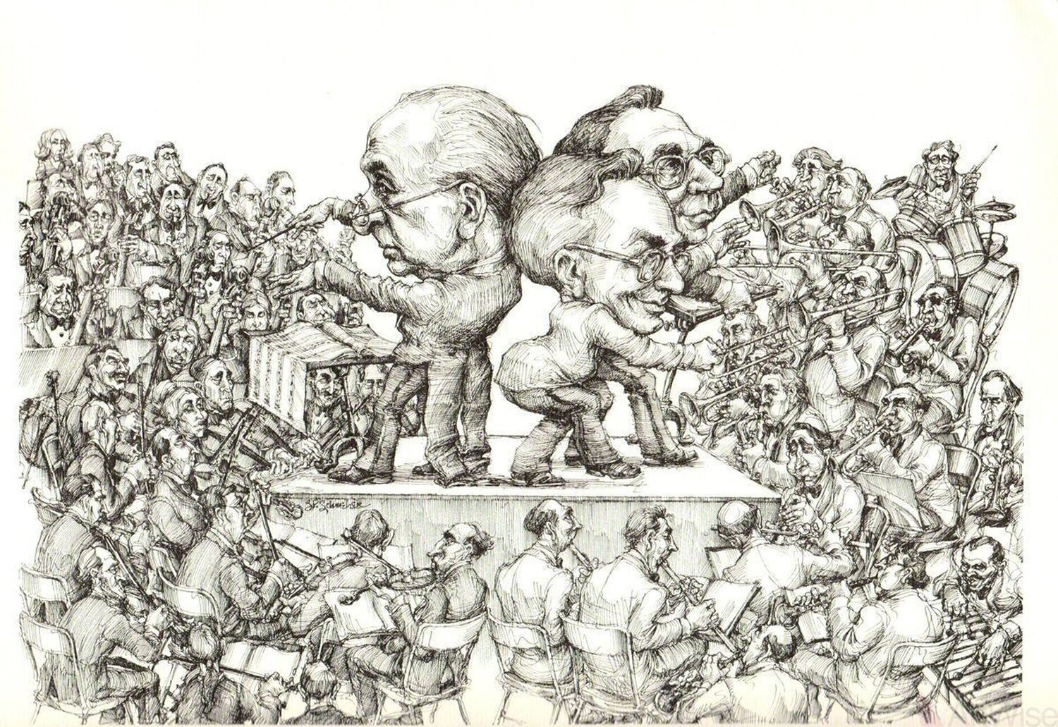 Presenting Bills & Taxes Max Schweber Print for sale