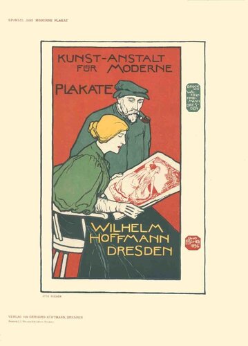 Otto Fischer - Kunst-Anstalt fur Moderne Plakate - 1897 by Otto Fischer, Print for Sale on Singulart