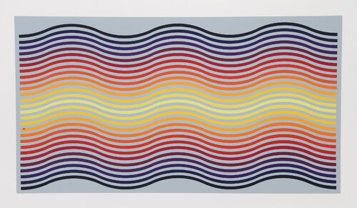 Rainbow Waves by Jürgen Peters, 인쇄 for Sale on Singulart