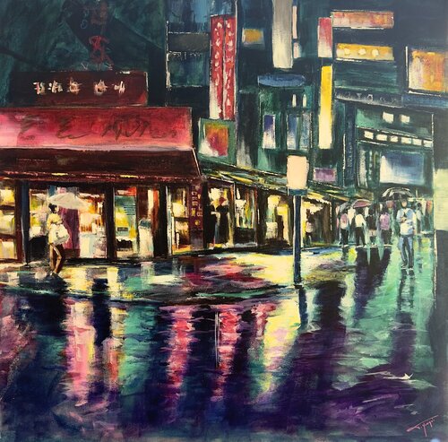 Soir de pluie Florence Yangui