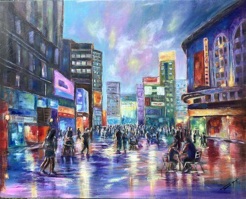 L'echo du silence by Florence Yangui, 회화 for Sale on Singulart