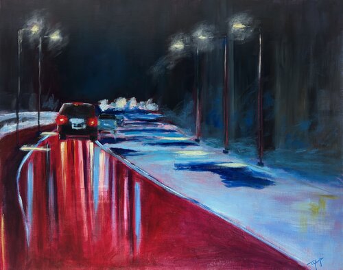 Sans se retourner by Florence Yangui, 회화 for Sale on Singulart