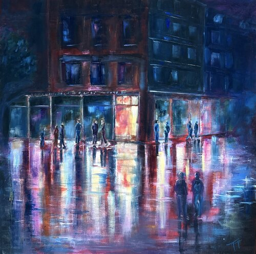 Convergence by Florence Yangui, 회화 for Sale on Singulart