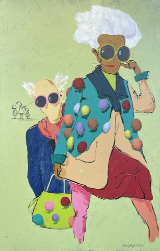 The Hipsters von Micky Goldstein, Malerei kaufen auf Singulart