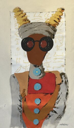 Secret Language van Micky Goldstein, Schilderij te koop op Singulart