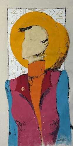 Golden Echo van Micky Goldstein, Schilderij te koop op Singulart