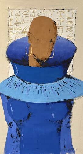 Blue Witness von Micky Goldstein, Malerei kaufen auf Singulart