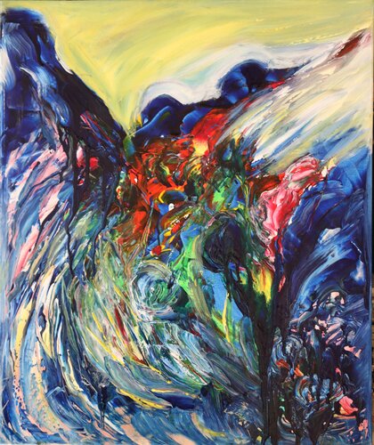 Le souffle du Printemps di Louise Bressange, Pittura in vendita su Singulart