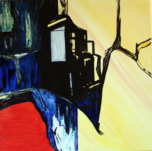 Equilibre instable by Louise Bressange, Painting for Sale on Singulart