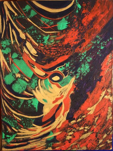Exubérance di Louise Bressange, Pittura in vendita su Singulart