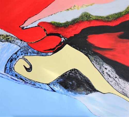 Paysage abstrait di Louise Bressange, Pittura in vendita su Singulart