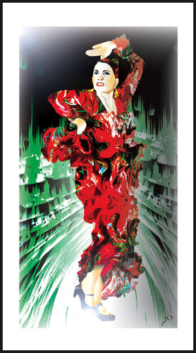 "FLAMENCO" van Vincent Lahouze, Digitaal te koop op Singulart