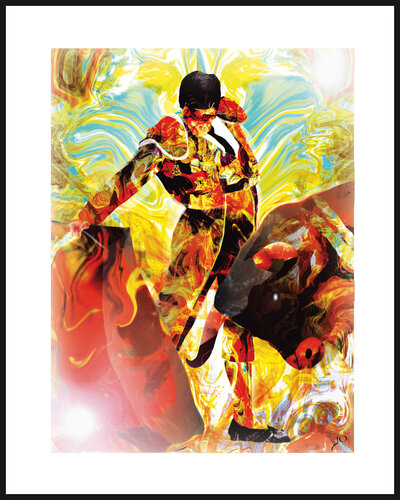 "TORERO" par Vincent Lahouze, Digital en vente sur Singulart