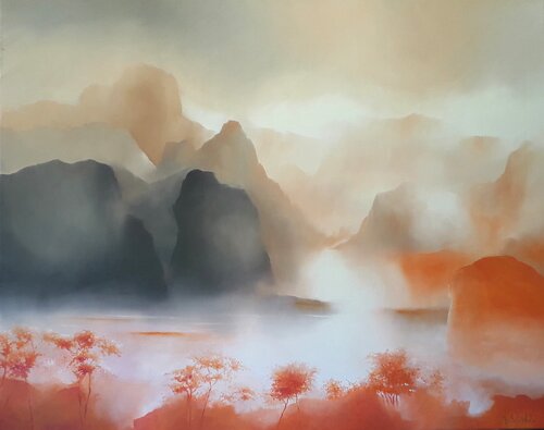 Jardin suspendu 14 par Martial BIDARD, Peinture en vente sur Singulart