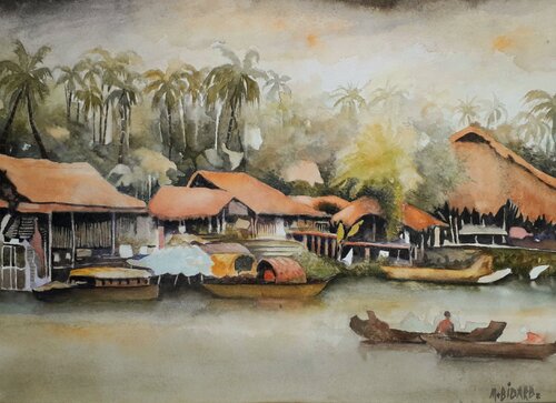 Impression tropicale Martial BIDARD