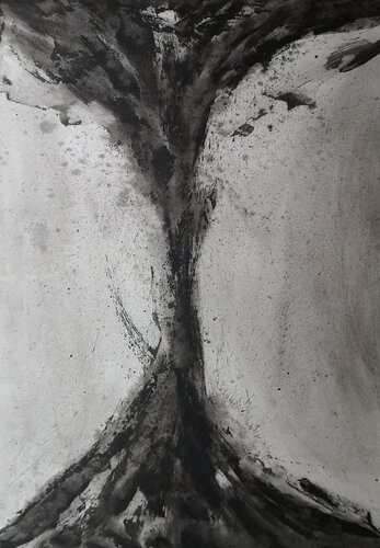 Arbol de Vida V par Angel Santiago Plata, Œuvre sur papier en vente sur Singulart