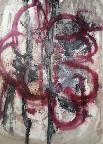 FLORES III di Angel Santiago Plata, Opera su carta in vendita su Singulart