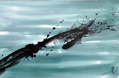 Encuentro 2025-V di Angel Santiago Plata, Pittura in vendita su Singulart