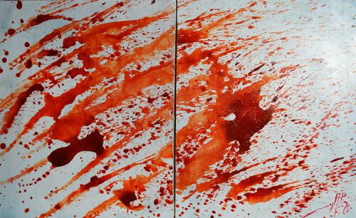 RASTROS II van Angel Santiago Plata, Schilderij te koop op Singulart