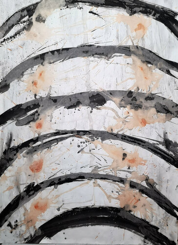 RASTROS IV van Angel Santiago Plata, Schilderij te koop op Singulart
