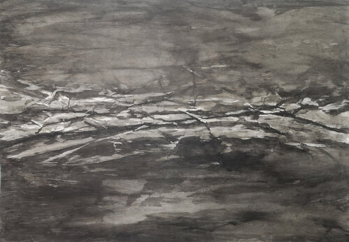 Huella I by Angel Santiago Plata, Work on Paper for Sale on Singulart