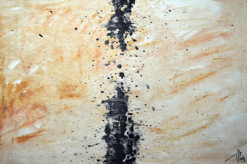 Encuentro 2025-III by Angel Santiago Plata, Painting for Sale on Singulart