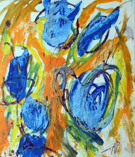 Jugando con color VI von Angel Santiago Plata, Werk auf Papier kaufen auf Singulart