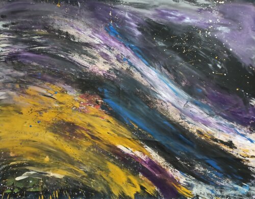 Onde Gravitazionali de Andrea Colusso, Pintura a la venta en Singulart