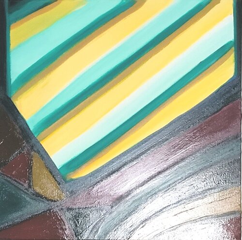 Harmonie en mouvement van Safaa Abbaoui, Schilderij te koop op Singulart