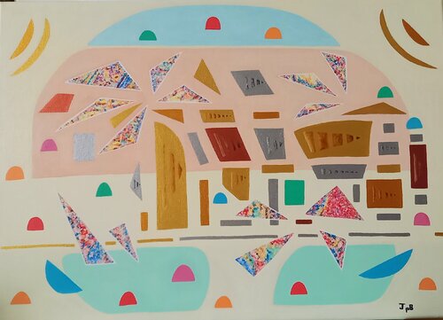 La Californie par Jane Barthès, Peinture en vente sur Singulart