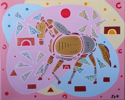 Cheval andalou par Jane Barthès, Peinture en vente sur Singulart