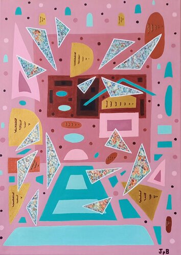 La forêt et ses mystères by Jane Barthès, Painting for Sale on Singulart