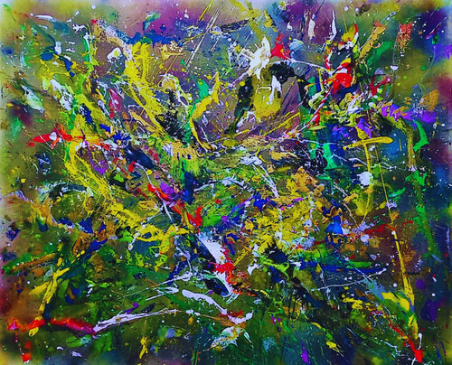 Mystère Divin von Romeo De Meva, Malerei kaufen auf Singulart