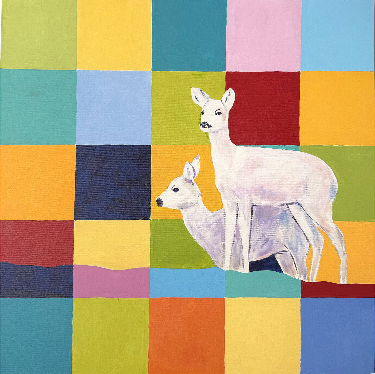 FarbweltWald Ulrike Isensee Origineel schilderij te koop