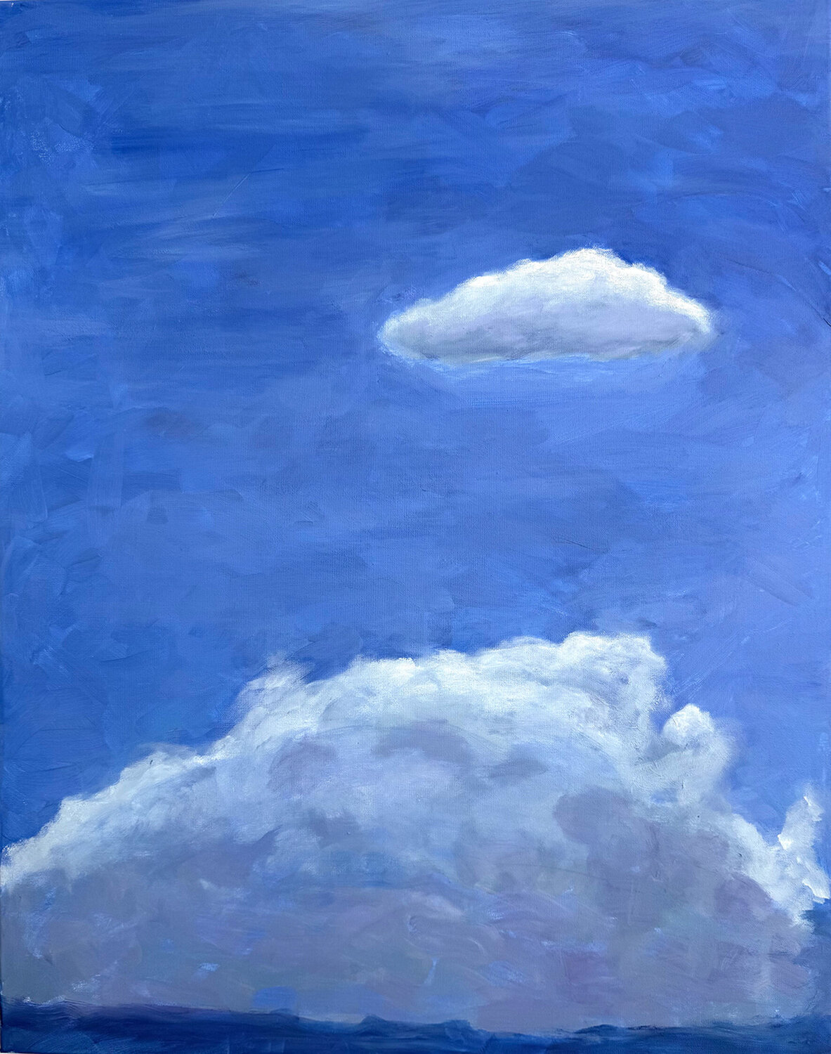 Above us only Sky II Ulrike Isensee Origineel schilderij te koop
