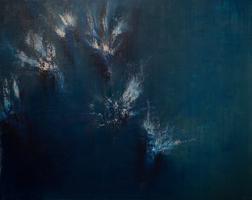L'ombre de l'eau par Emna Amous, Peinture en vente sur Singulart