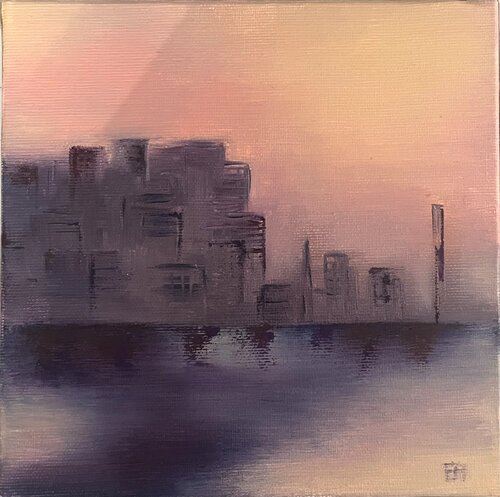 L'ouverture à l'infinie par Emna Amous, Peinture en vente sur Singulart