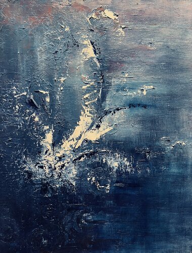 Symphonie d'ombre par Emna Amous, Peinture en vente sur Singulart