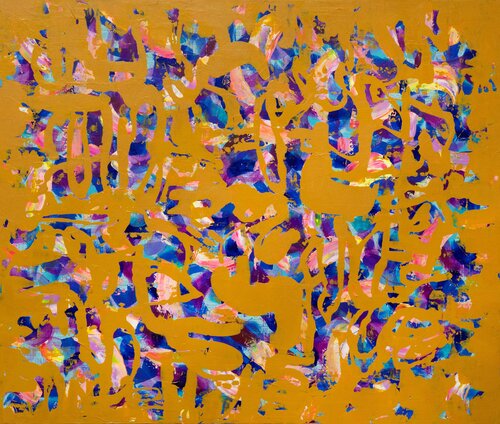 STORIES BENEATH THE COLOURS von Bahar Guliyeva, Malerei kaufen auf Singulart